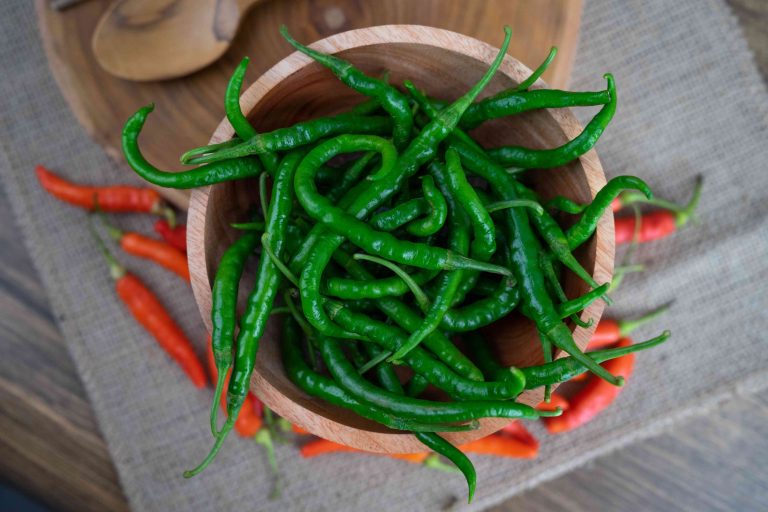 cabe keriting hijau