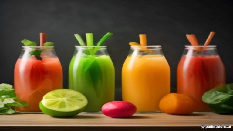 resep jus kombinasi buah dan sayur segar